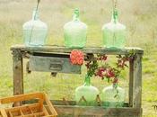 Decora boda damajuanas