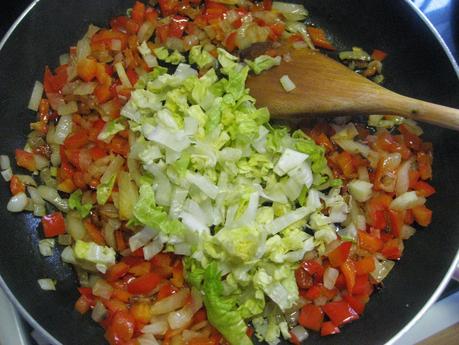 HAMBURGUESA CON VEGETALES