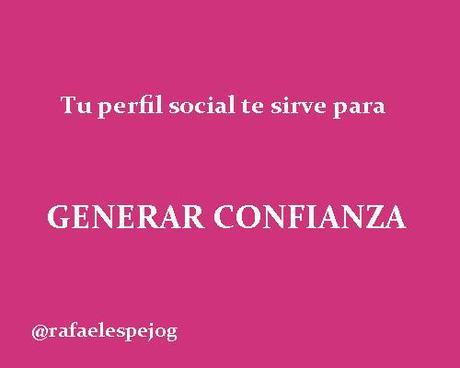 tu perfil social te sirve para generar confianza tu perfil social te sirve para generar confianza