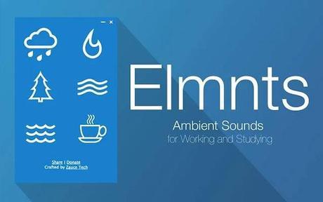 Elmnts :: sonidos ambientales desde el navegador