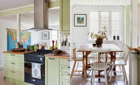 Una casa de madera en la isla de Gotland. Una casa de madera en la isla de Gotland.