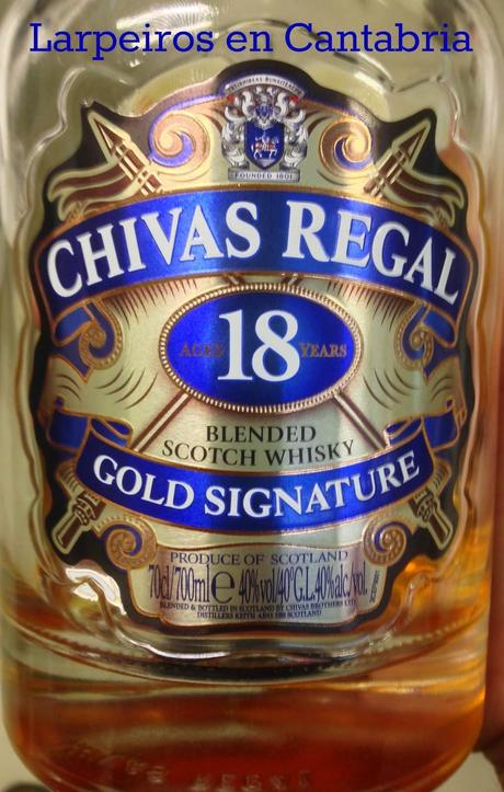 Whisky Chivas Regal 18: Realmente sabroso