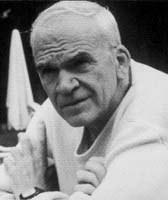 Milan Kundera. Foto la editorial