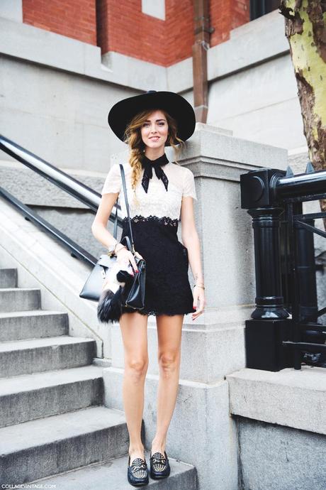 New_York_Fashion_Week_Spring_Summer_15-NYFW-Street_Style-Chiara_Ferragni-Hat-Lace_Skirt-2