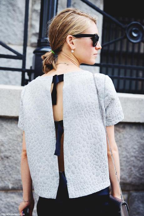 New_York_Fashion_Week_Spring_Summer_15-NYFW-Street_Style-Jessica_Minkoff-Open_Back-Pearl_Earring-