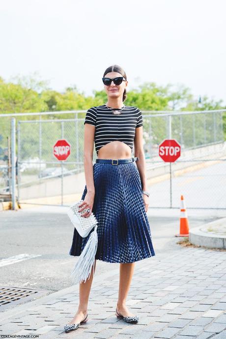 New_York_Fashion_Week_Spring_Summer_15-NYFW-Street_Style-Giovanna_Battaglia-Cropped_Top-Midi_Skirt-Alexander_Wang-3