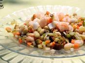 Pochas vinagreta langostinos