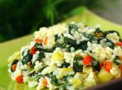 Arroz verduras receta fácil, rápida sana