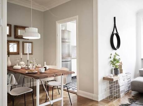 salón en neutros menos es más decoración madera blanco gris decoración lampara diseño estilo nórdico escandinavo dormitorios muy pequeños decoración colores neutros grises blog decoración nórdica 