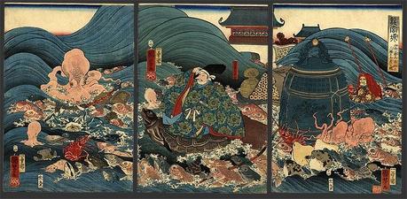 Especial Samuráis | Hidesato vence al Ciempiés Gigante