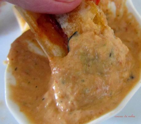 Papilote de Pollo, verduras y mozarella