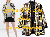 Blazer geometrica Zara Aliexpress