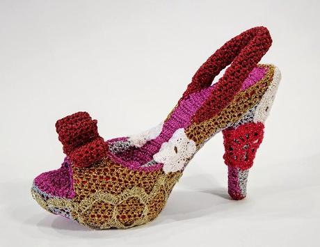 zapatos de croché