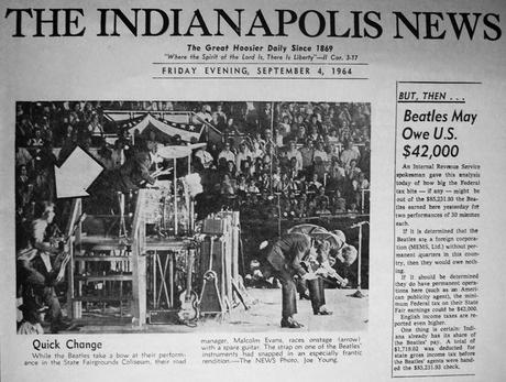50 años: 03 Sept.1964 - State Fair Coliseum - Indianapolis, Indiana
