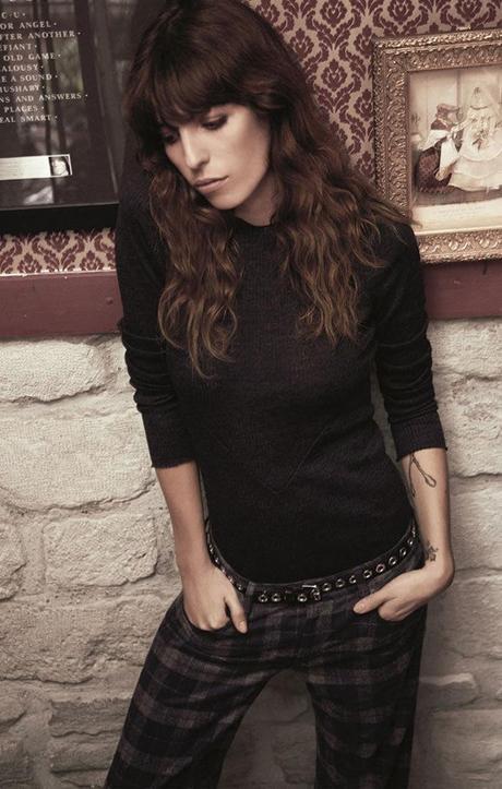 barbara crespo maje french fashion brand autumn winter 2104/2015 lou doillon campaign fashion blogger outfits blog de moda