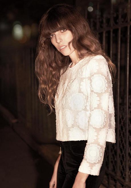 barbara crespo maje french fashion brand autumn winter 2104/2015 lou doillon campaign fashion blogger outfits blog de moda