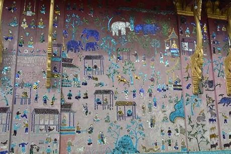 Mosaicos Wat Xieng Thong