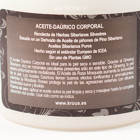 Review Aceite Dáurico y cocunat.com ¡lo más!