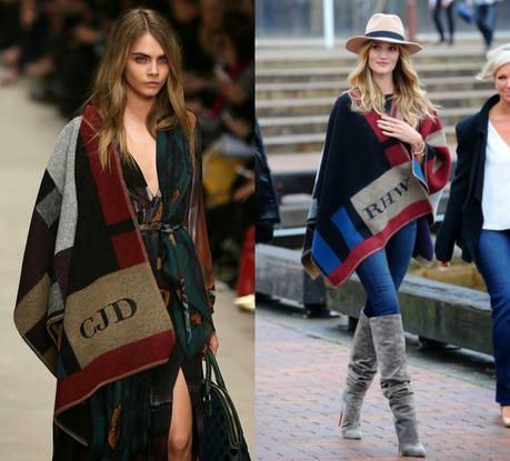 PERSONALISED BURBERRY PONCHO