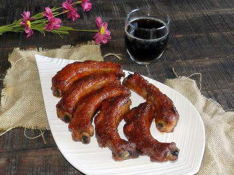 Costillas a la barbacoa