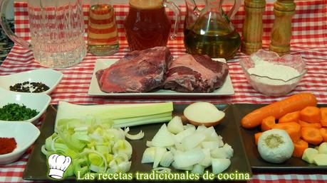 Receta de carrilleras de ternera en salsa