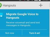 Google comenzó ofrecer usuarios Voice migración cuenta Hangouts