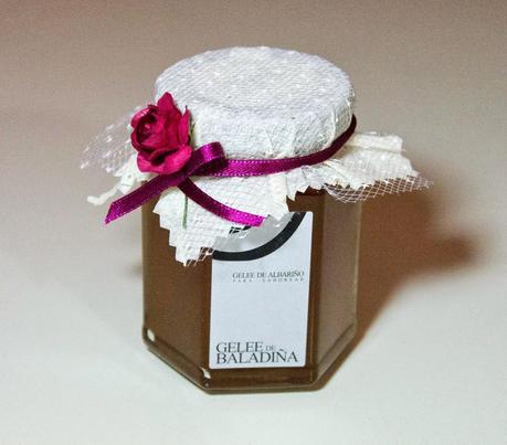 tarro de gelee de baladiña decorado