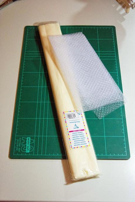 papel crepe y tul