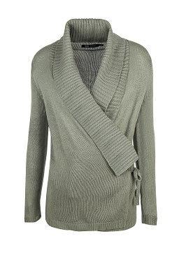 femenina SUETER GRIS