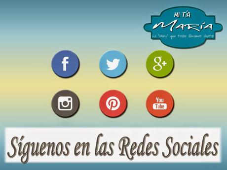 Las Maris ya tienen botones de las Redes Sociales en el blog