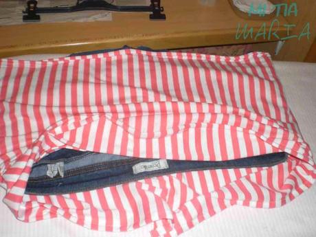 La Mari costurera: Transformar un pantalón en una falda - Parte III