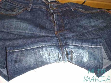 La Mari costurera: Transformar un pantalón en una falda - Parte I