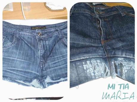 La Mari costurera: Transformar un pantalón en una falda - Parte I