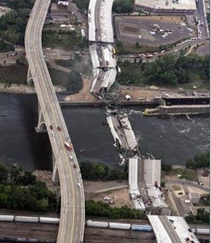 Colapso de puente I 35W. Minneapolis. USA