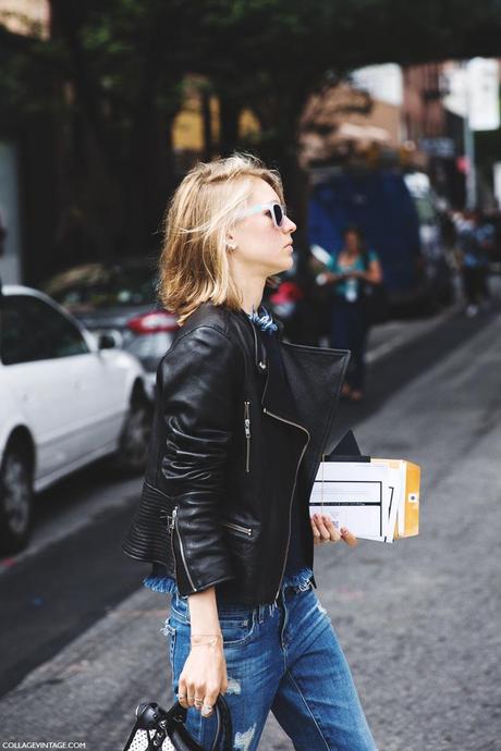 New_York_Fashion_Week_Spring_Summer_15-NYFW-Street_Style-Jessica_Minkoff-Leather_Jacket-Jeans-