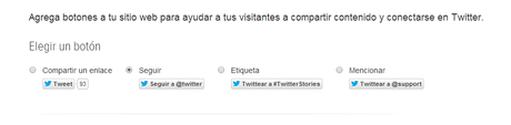 Generar Botones y Widgets de Google+, Facebook y Twitter