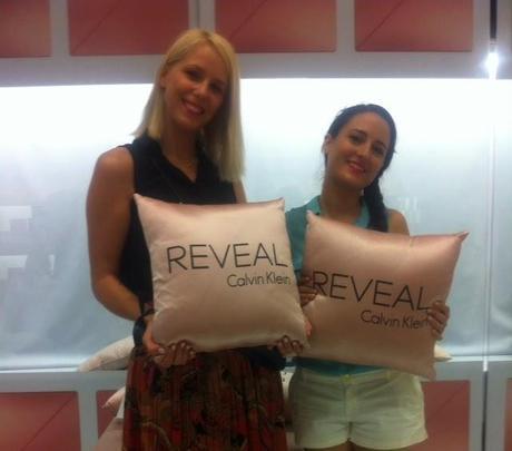 Presentación de la nueva fragancia de Calvin klein #Revealmore