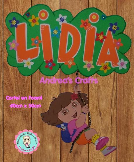 Cartel Hecho a mano en Foami