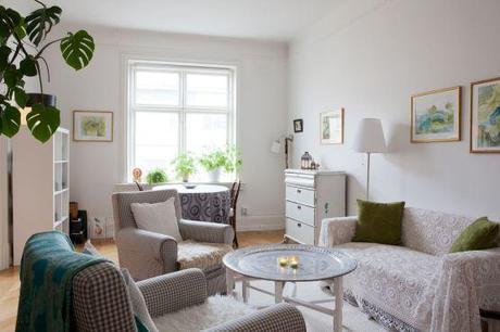 pisos para mayores estilo nórdico escandinavo estilo clásico femenino decoración femenina blanco decoración en blanco cocinas pequeñas blancas cocinas nórdicas cocinas decoración vintage blog decoración nórdica 