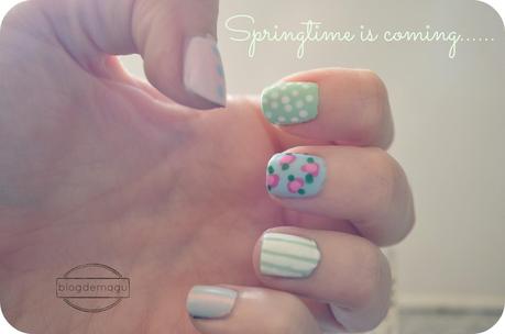 ♔ Nail Art - Almost springtime ❀
