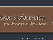 Cajetín para planos formato DWG. PROFESIONAL