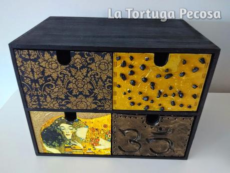 MUEBLE JOYERO GOLDEN KLIMT