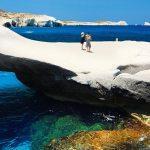 Sarakiniko: Isla de Milo, Grecia. Foto: National Geographic.