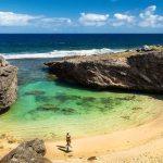 Trou d'argent.: Isla Rodrigues (Mauricio). Foto: National Geographic.
