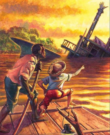 Las aventuras de Huckleberry Finn, de Mark Twain