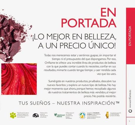 ORIFLAME NUEVO CATALOGO