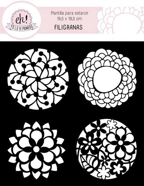 Plantillas de estarcido Plantillas de estarcido