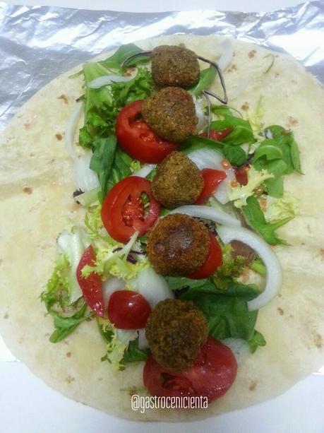 Falafel Dürüm (Vegano y Casero)