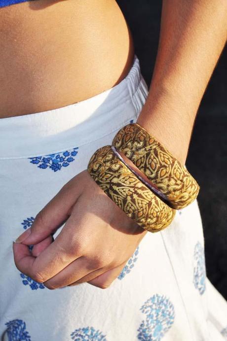 Maxi skirt + Crop Top