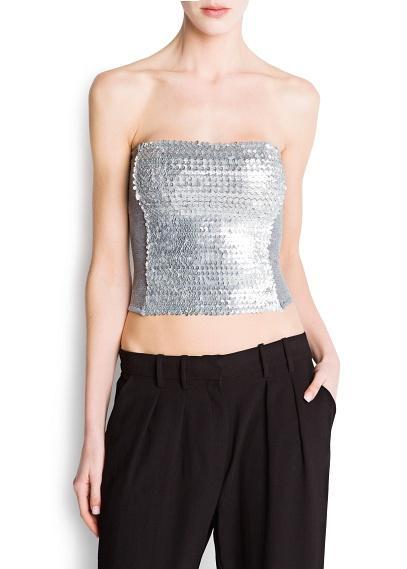 Top paneles lentejuelas